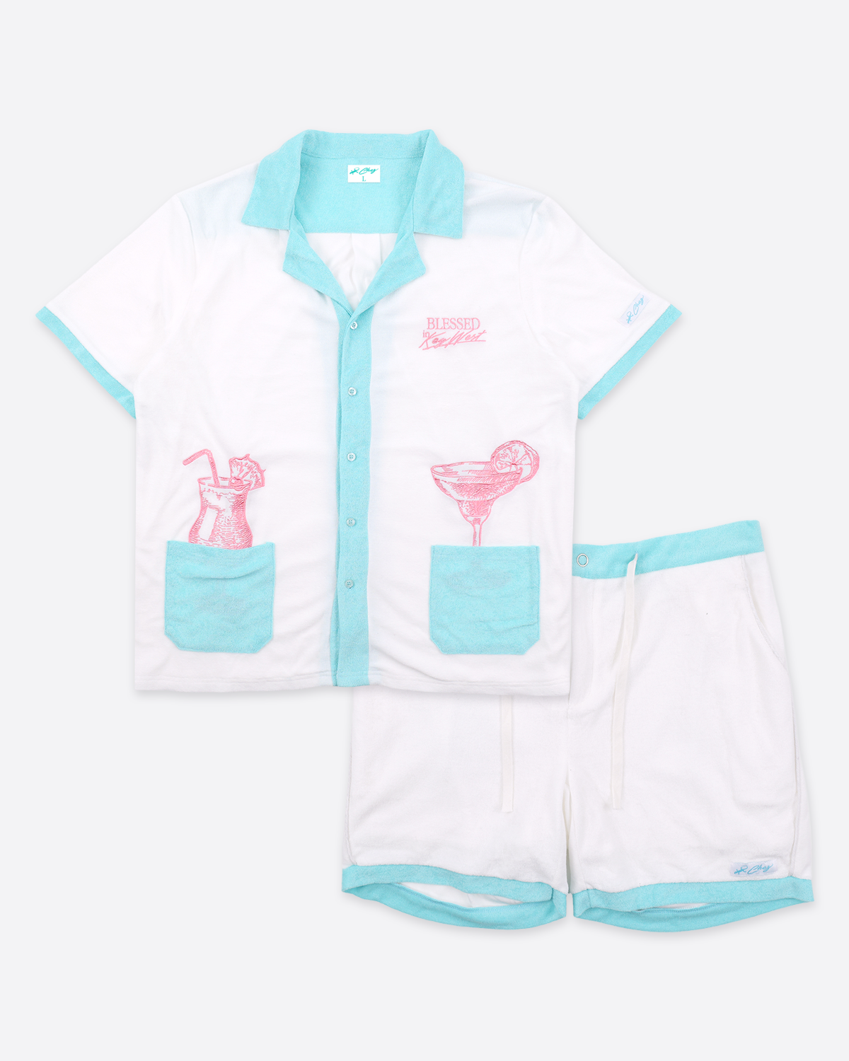 Cabana Club Terry Lounge Set